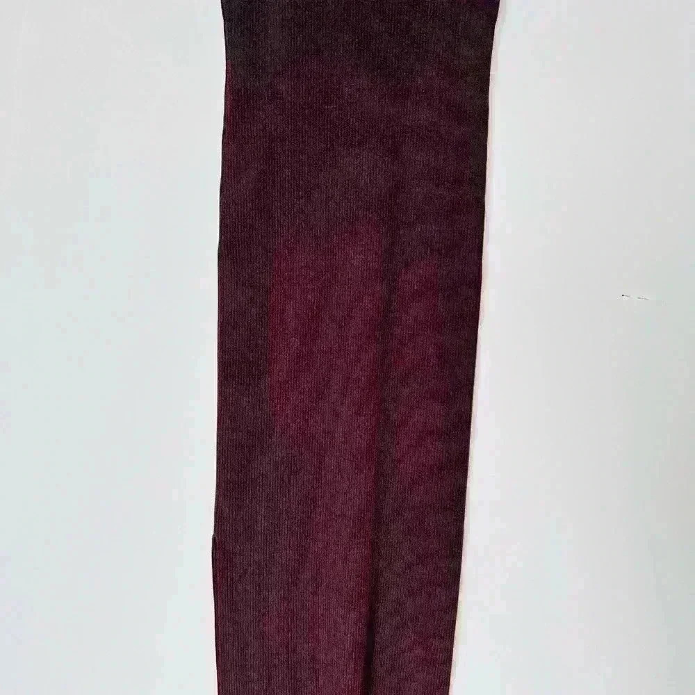 Theory Hedrisa Lustrate Ribbed Knit Mock Neck Bodycon Midi Dress - Picture 7 of 11
